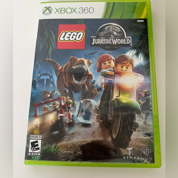 LEGO Jurassic World (Microsoft Xbox 360, 2015) CiB With Manual Video Game - Picture 1 of 4